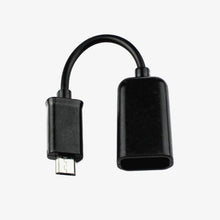 Load image into Gallery viewer, Micro USB Male to USB-A Female Adapter for Raspberry Pi