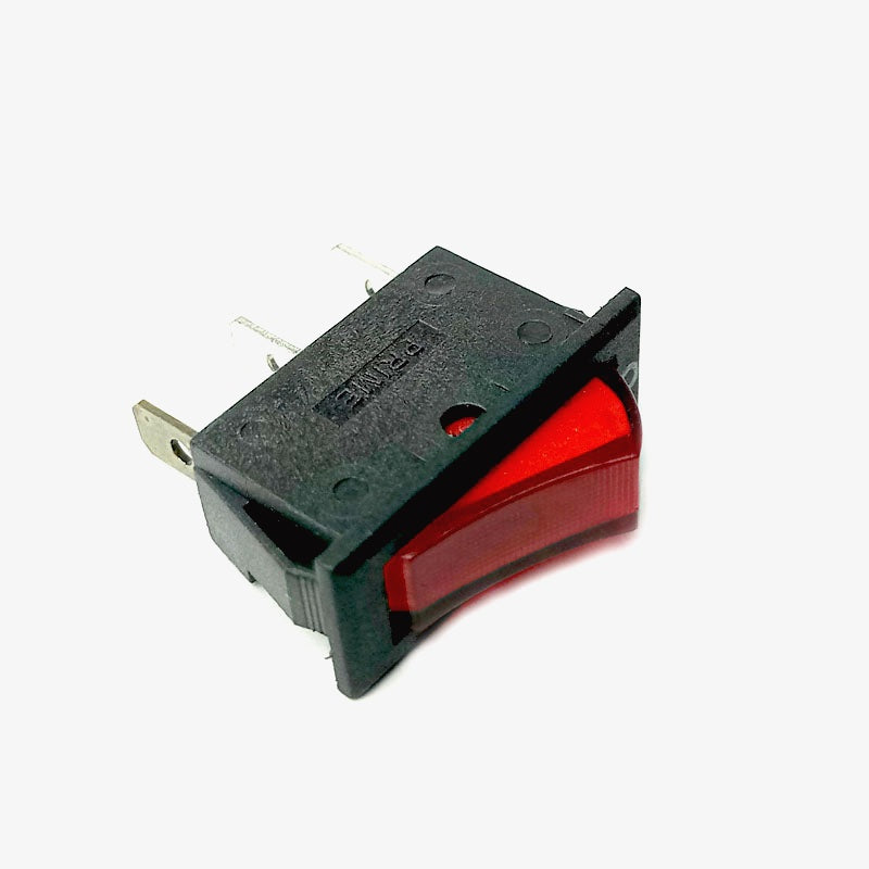 Illuminated SPDT ON-Off Rocker Switch - 9A 125V AC