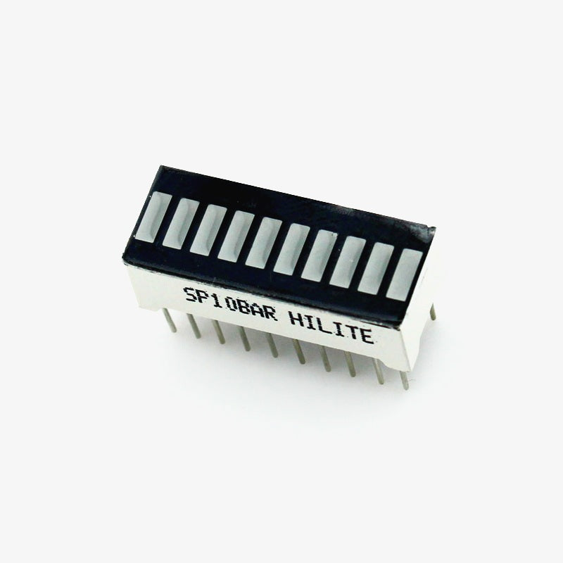 thumbnail image 2 of 10-Pack 10-Segment Red LED Bargraph Display Array – Bright Bar Graph For Projects 2 of 5