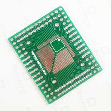 Load image into Gallery viewer, QFP/TQFP/LQFP/FQFP 32/44/64/80/100 LQF SMD Turn to DIP Adapter PCB Board
