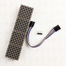 Load image into Gallery viewer, MAX7219 4-in-1 Dot Matrix LED Display Module