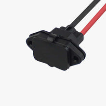 Load image into Gallery viewer, IEC Screw Panel Mount Power Socket with Cover and Wire