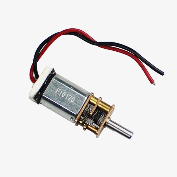 Motor De Engranajes Sin Núcleo 16mm - 3V A 5V, 80 RPM, Para Robots, Coches DIY Y Proyectos