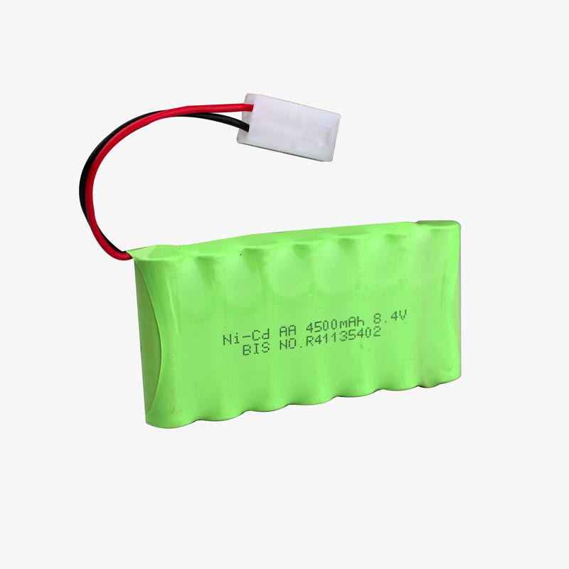 Ni-Cd AA 4500mAh 8.4v Cell Battery Pack