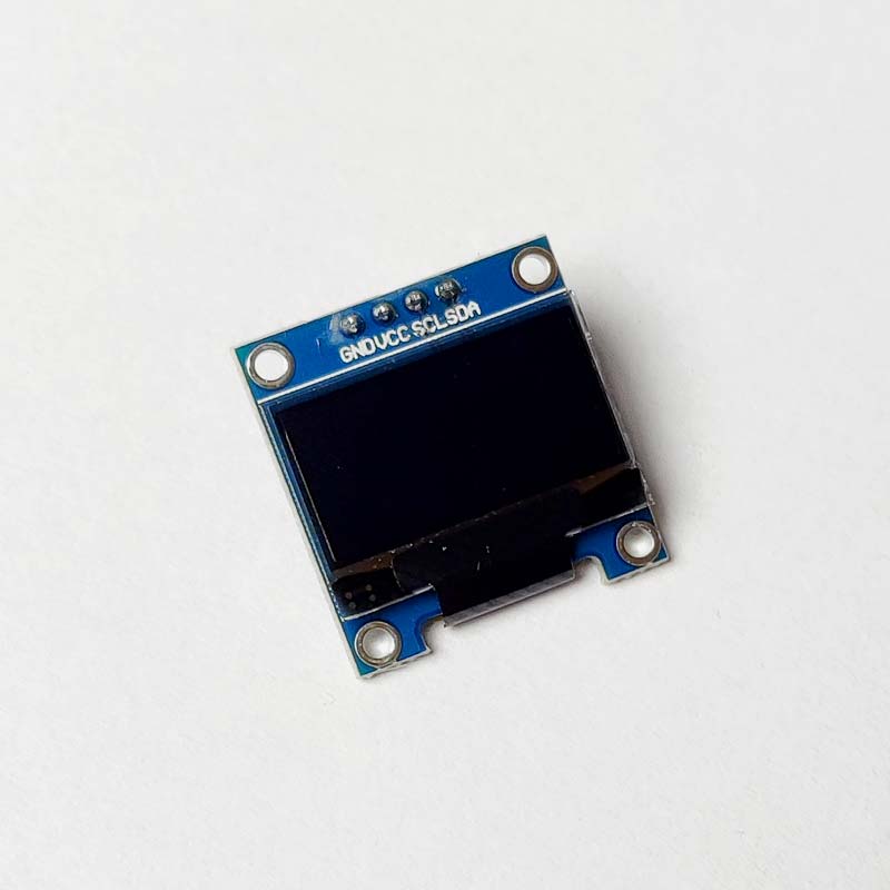 OLED Display 0.96 Inch I2C Interface  4 Pin Blue