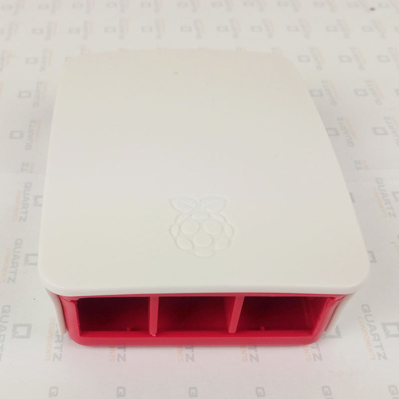 Raspberry Pi 4 Case Enclosure Official Red & White