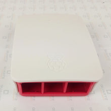 Load image into Gallery viewer, Raspberry Pi 4 Case Enclosure Official Red & White