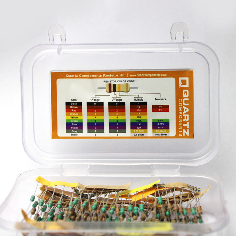 Resistor Combo Kit (30 values, 5 each - 150 resistors