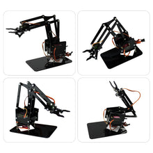 Load image into Gallery viewer, DIY Robotic Arm - Acrylic DIY Kit with Nuts, Bolts and Full Assembly guide (Without Servo)