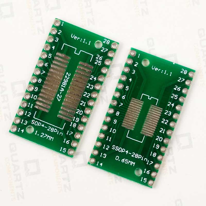 SOP28 DIP Adapter Converter PCB Board 0.651.27mm