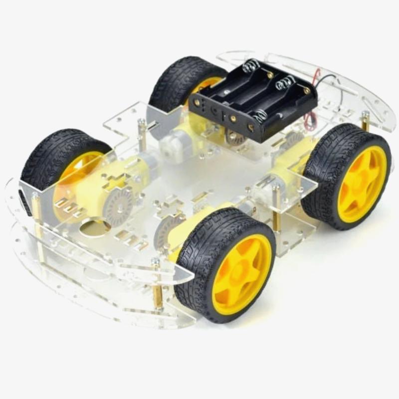 2 Wheel Smart Car Robot Chassis Kit - Modern DIY Design for Arduino, R –  QuartzComponents