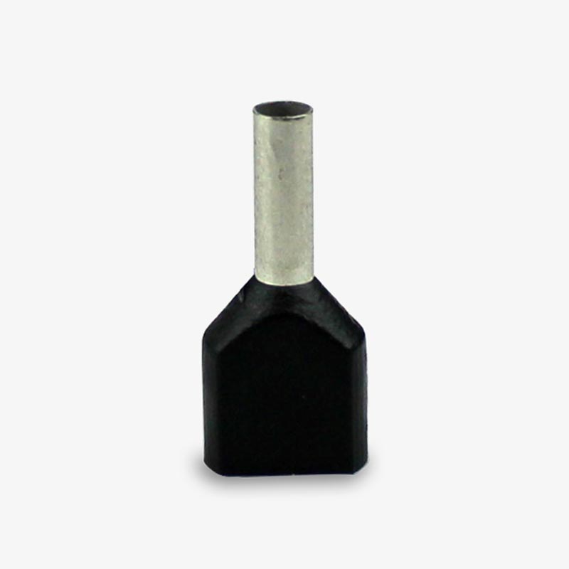 TE1508 Twin Insulated Ferrule End Terminal Lug