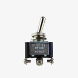 Toggle Switch 10A SPDT ON-OFF 125VDC and 250VAC - CALONIX Panel Mount Switch