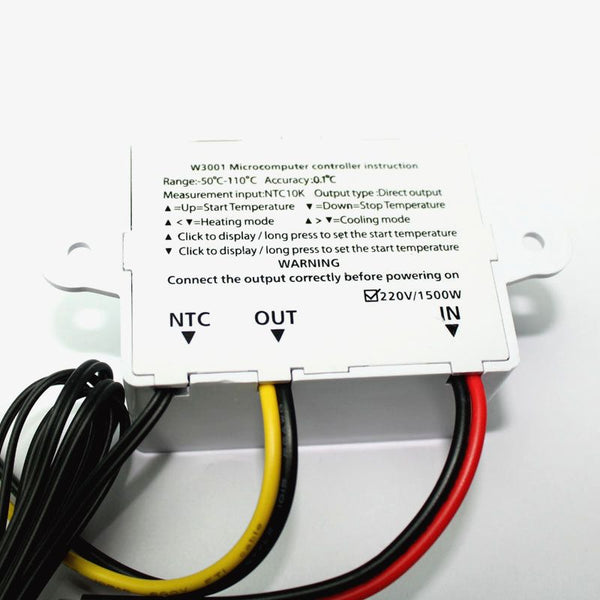 Microcomputer Digital Thermostat Temperature Controller XH-W1321  Manufacturer-supplier China