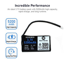 Load image into Gallery viewer, 3.7v 5200mAh Lithium Battery Pack