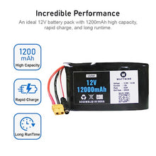 Load image into Gallery viewer, 12.8V 12Ah LFP Battery Pack