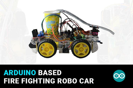 Arduino Fire Fighting Robot