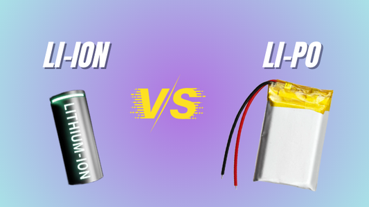 Li-Ion vs Li-Po Batteries