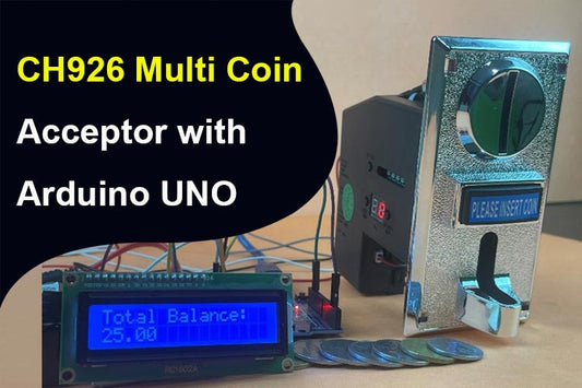 CH926 Multi Coin Acceptor with Arduino UNO