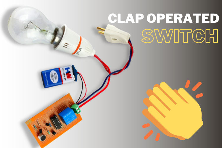 Simple Clap Switch Circuit using CD4017 IC – QuartzComponents