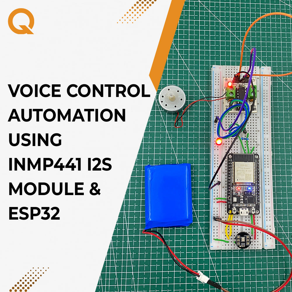 Voice Control Automation using INMP441 I2S & ESP32 | Circuit & Code ...