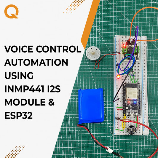 Voice Control Automation using INMP441 I2S Module and ESP32