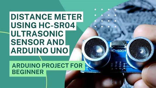 Distance Meter using HC-SR004 Ultrasonic Sensor and Arduino