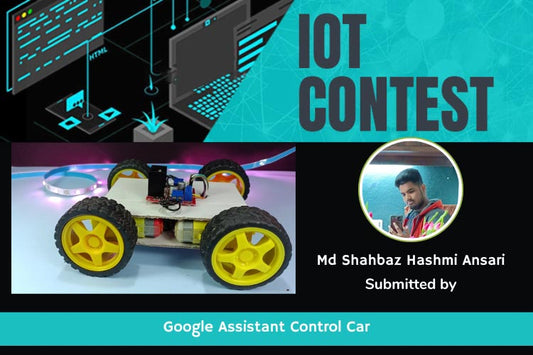 Google Assistant Control Car