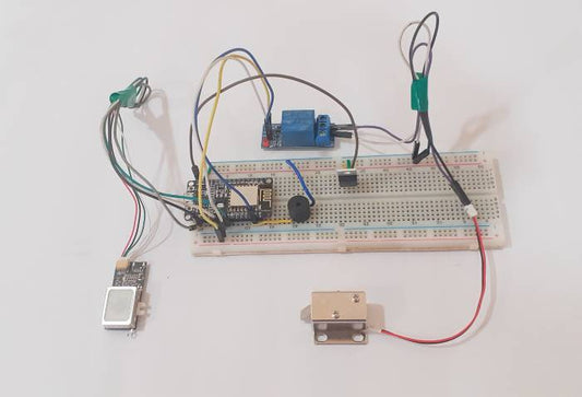 IoT Based Biometric Door Lock using Fingerprint Sensor and NodeMCU ESP8266