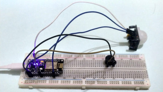 IoT Home Security System using NodeMCU and PIR Sensor