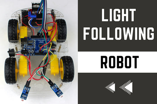 Light Following Robot 