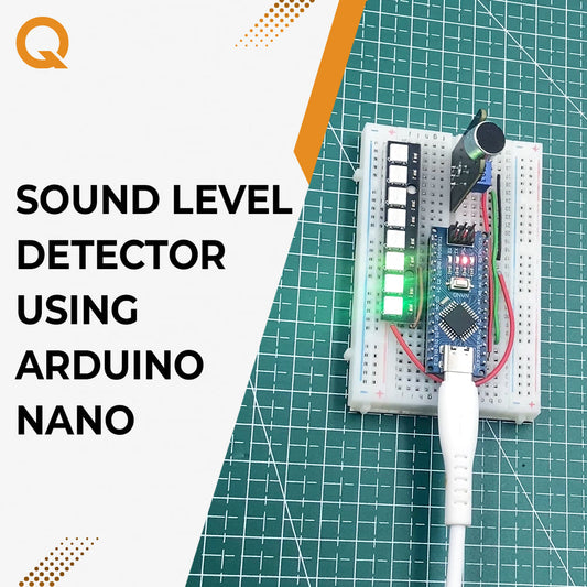 Sound Level Detector using Arduino Nano and Analog Sound Sensor Module