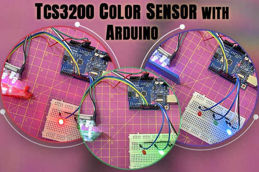 TCS3200 Color Sensor with Arduino