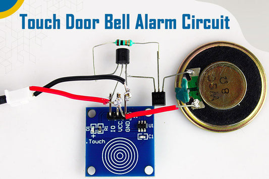 Touch Door Bell Alarm Circuit