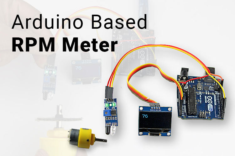How to make Arduino based Tachometer (RPM Meter) using IR sensor ...