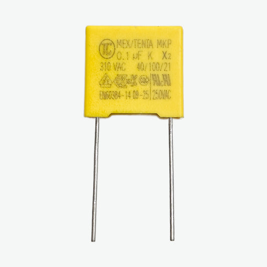 0.1uF 310V AC Polyester Box Capacitor (X2-104K) 
