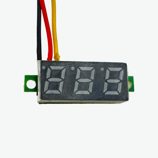 0.28 Inch 0-100V Three Wire DC Voltmeter