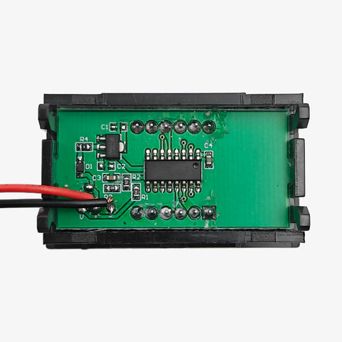 0.56 inch 0-100V DC Blue LED Two-Wire Voltmeter Module