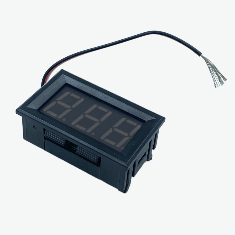 0.56 inch 0-100V DC Red LED Three-Wire Digital Voltmeter Module