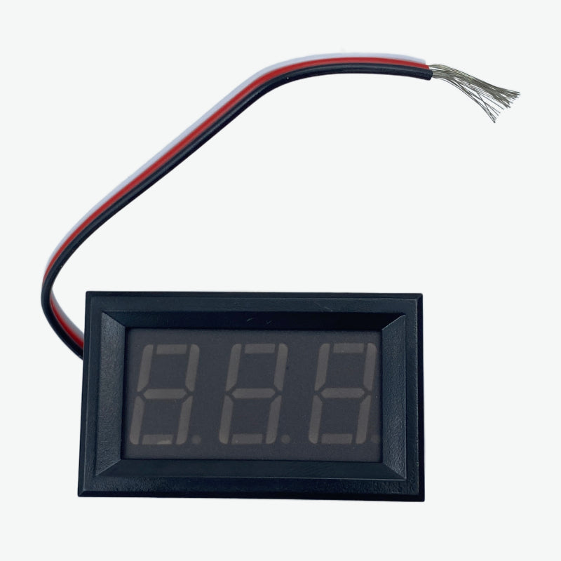 0.56 inch 0-100V DC Red LED Three-Wire Digital Voltmeter