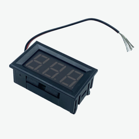 0.56 inch 0-100V DC Red LED Three-Wire Digital Voltmeter Module