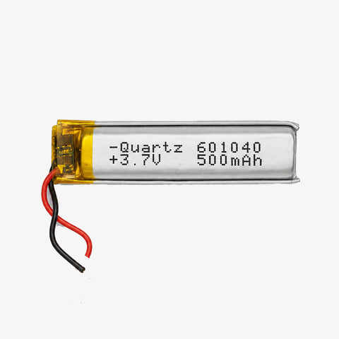 3.7V 500mAH Li-Po Rechargeable Battery (601040)