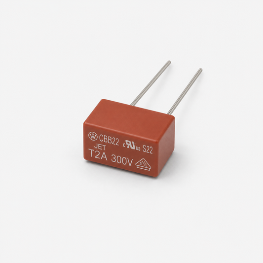 T2A 2A 300V 392 Fuse Slow Blow Box-Type Miniature Square Fuse - DIP Package