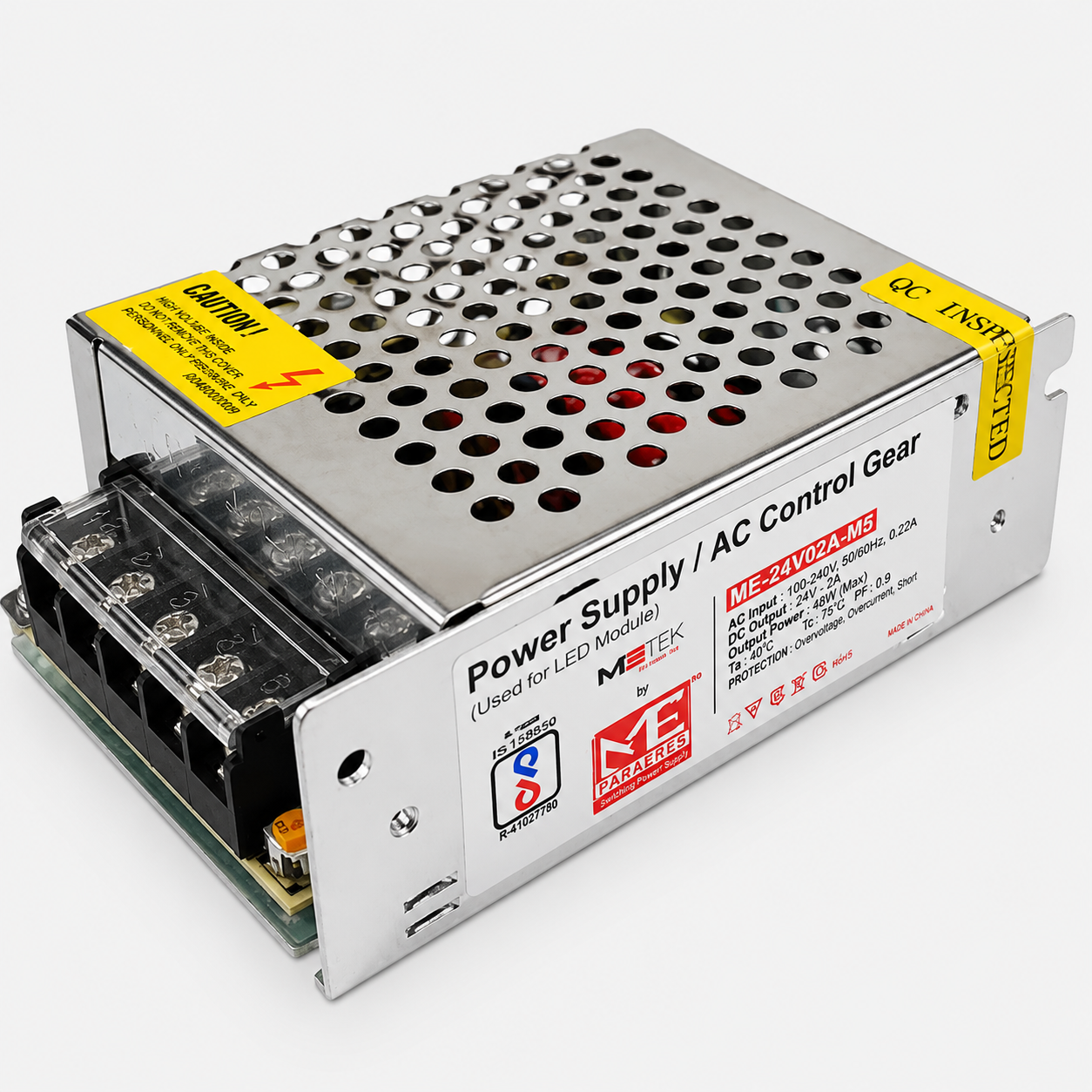 METEK ME-24V02A-MS 24V 2A SMPS DC Switching Power Supply