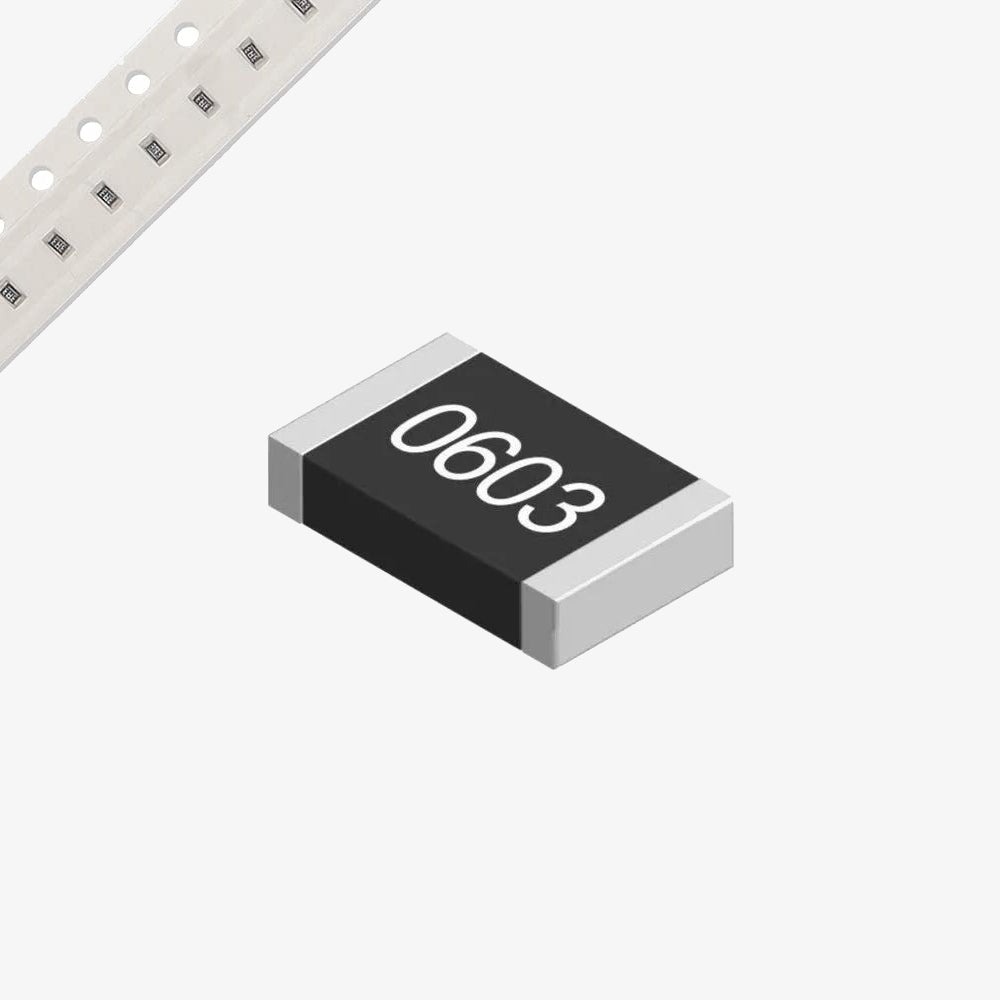 Resistor 5000 2.2K Ohm 1/10W Resistor Reel - 0603 SMD Package 5% Tolerance (5000 Res ...
