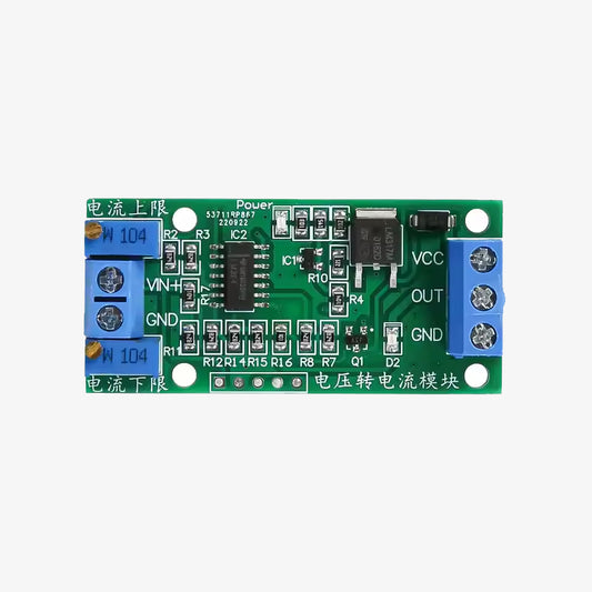 Voltage to Current Module 0-2.5V to 0-20mA Current Transmitter