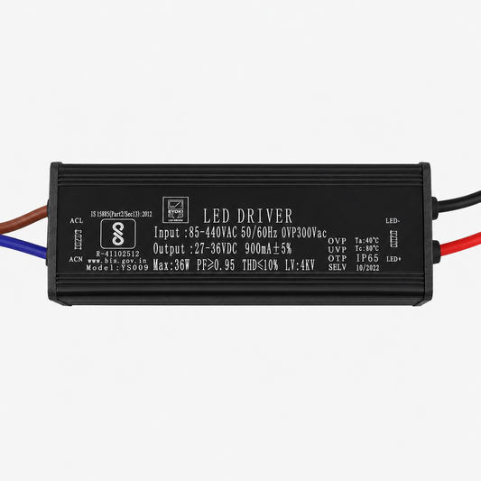 36W LED Driver Module with 900mA Output Current and 24-40V Output DC Voltage
