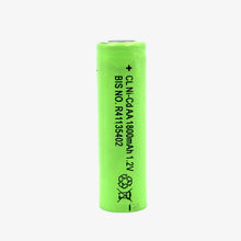 Load image into Gallery viewer, 1.2V 1800mAh NI-Cd AA Rechargeable Battery