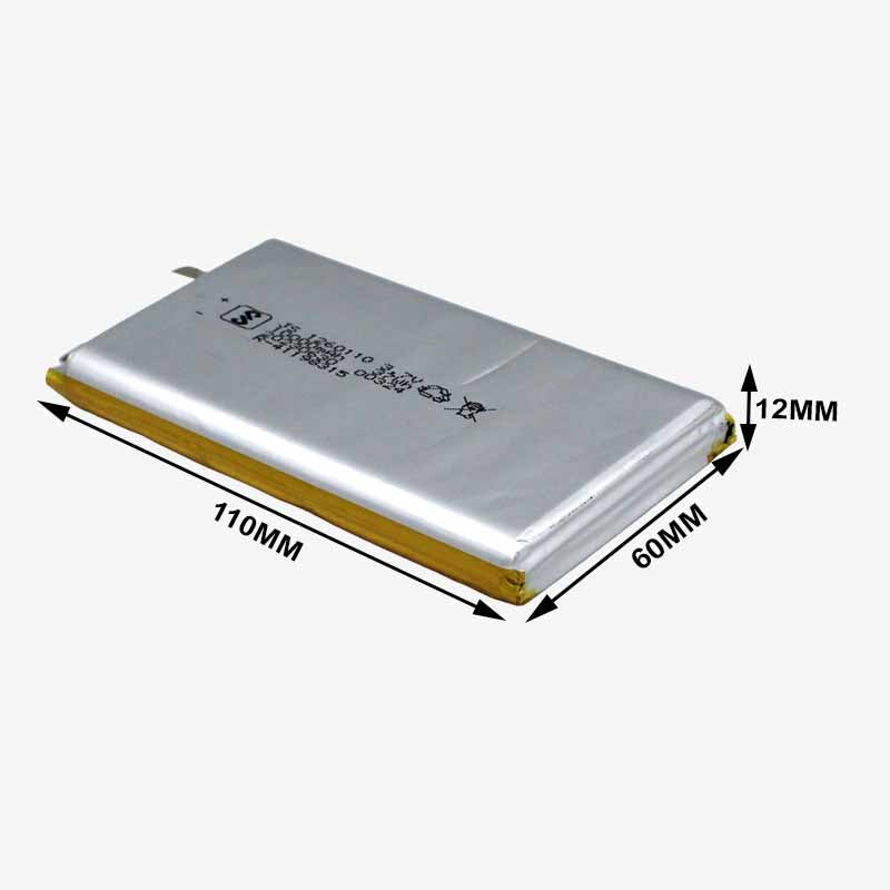 3.7V 10000mAH Li-Po Rechargeable Battery