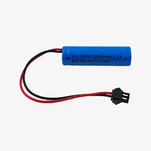 Load image into Gallery viewer, 1000mAh 3.7V 14500 Li-ion Battery with BMS and JST Connector